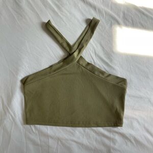 SHEIN green top